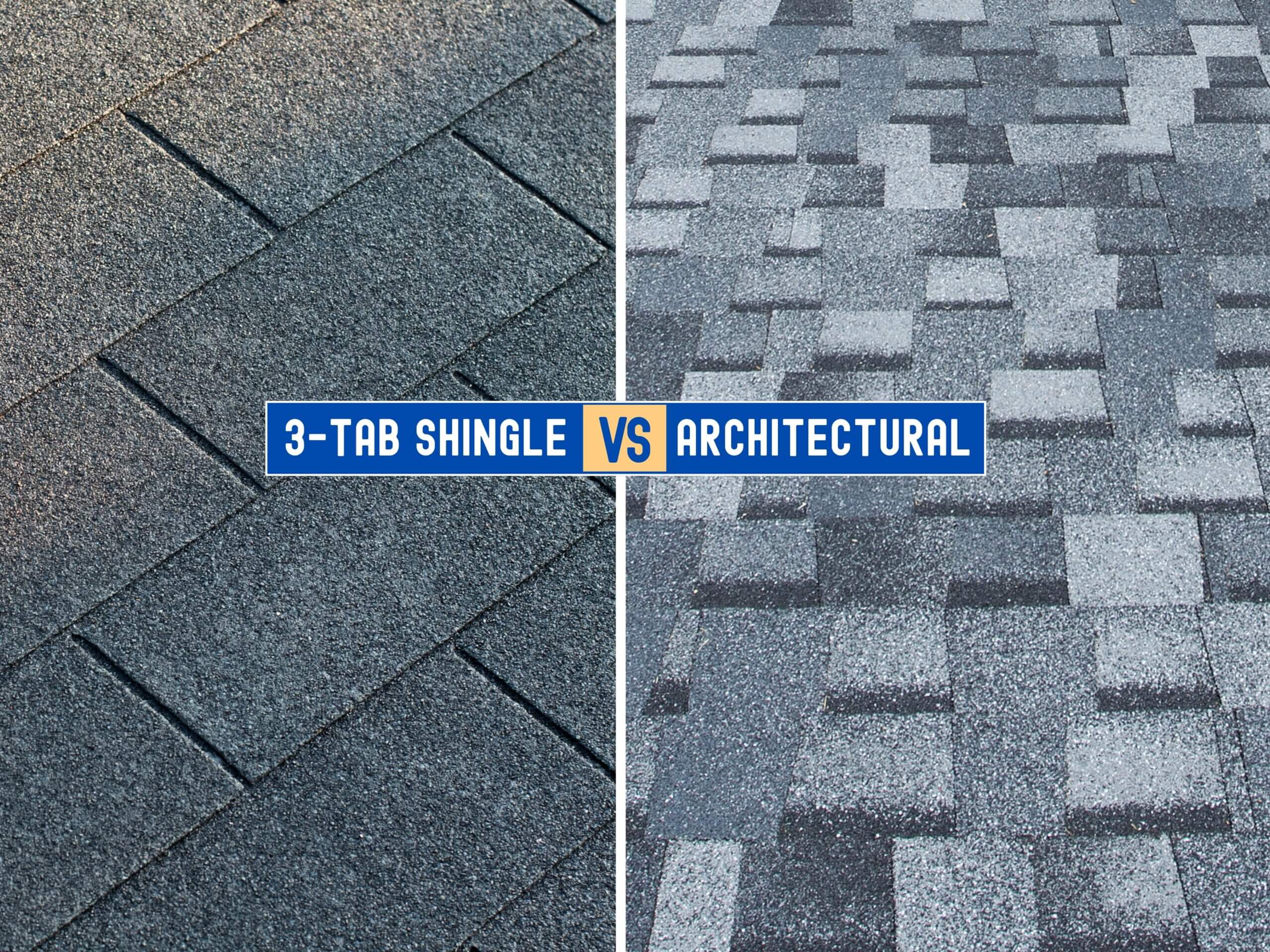 3-Tab VS Architectural Shingle in Maryland